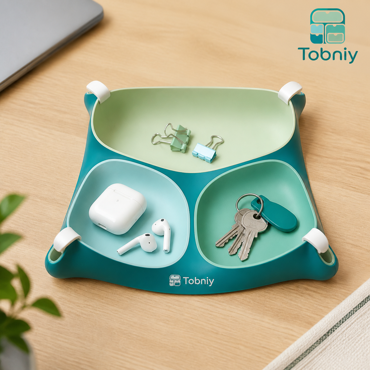 Tobniy™ PebbleSort Everyday Catchall Station