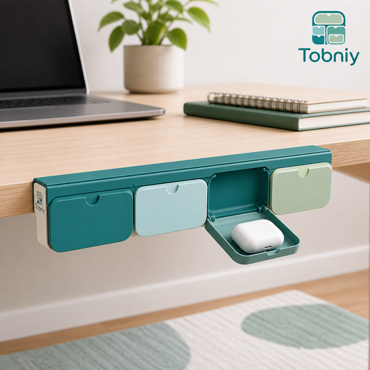 Tobniy™ EdgeNest Under-Shelf Storage Pods