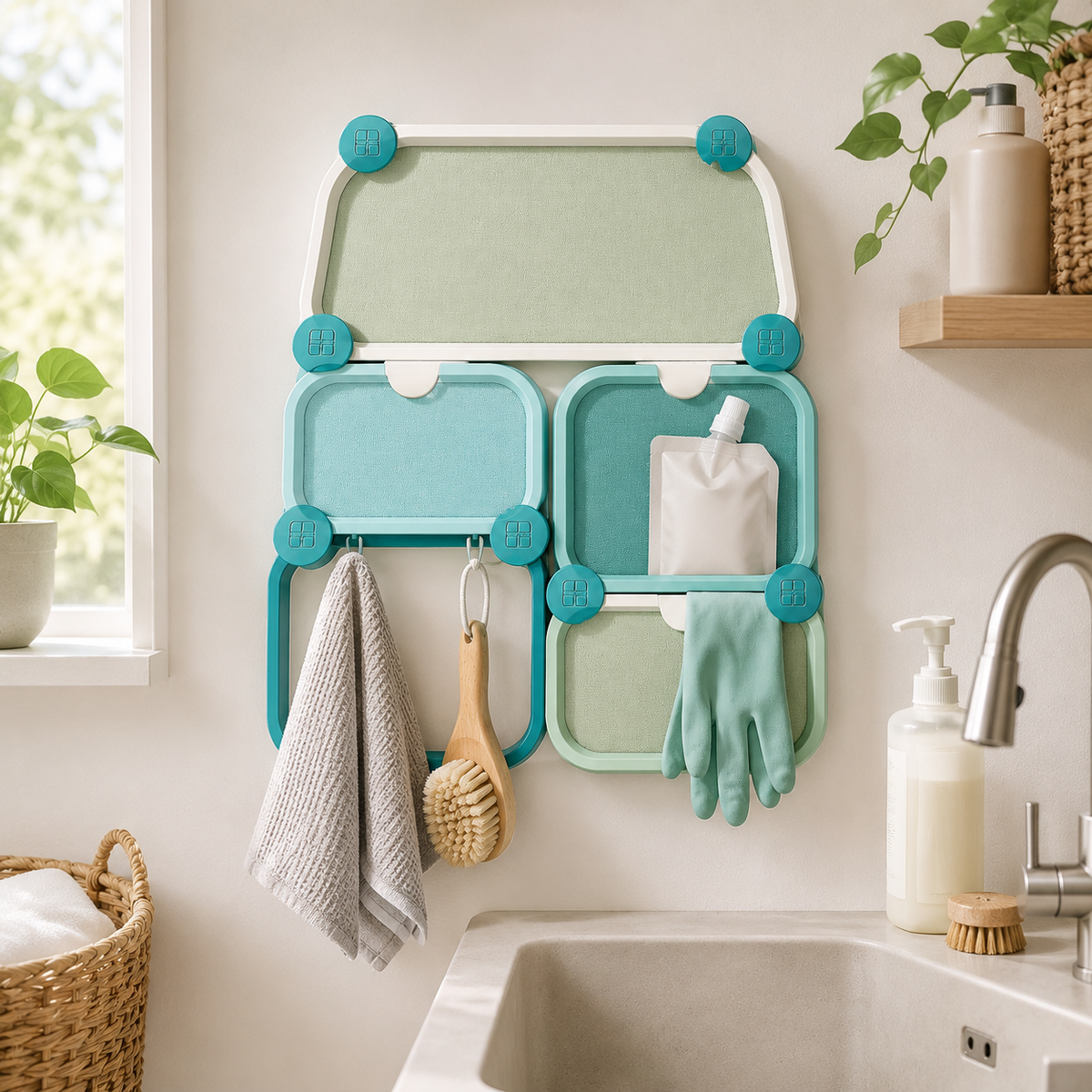 Tobniy™ DuoPocket Hanging Utility Organizer