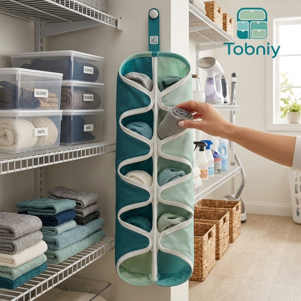 Tobniy™ SlimCascade Hanging Shelf Tower