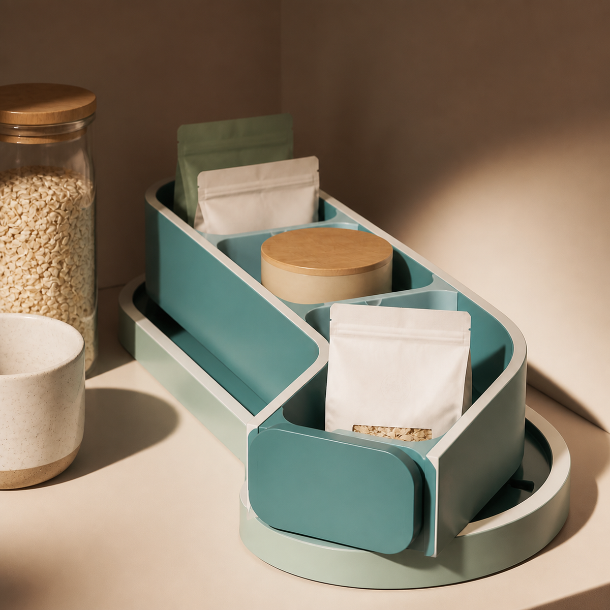 Tobniy™ PocketNest Modular Counter Caddy