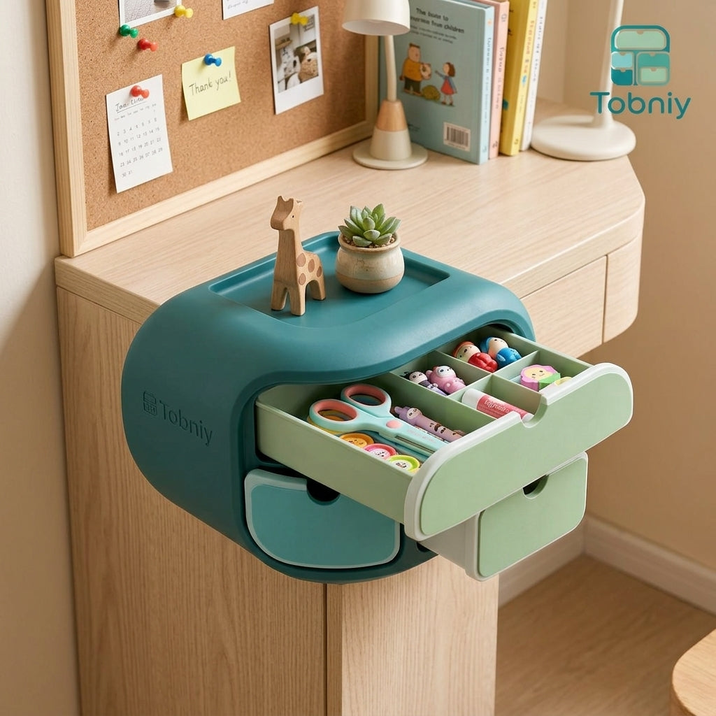 Tobniy™ BedsideLoop Compact Clip Organizer