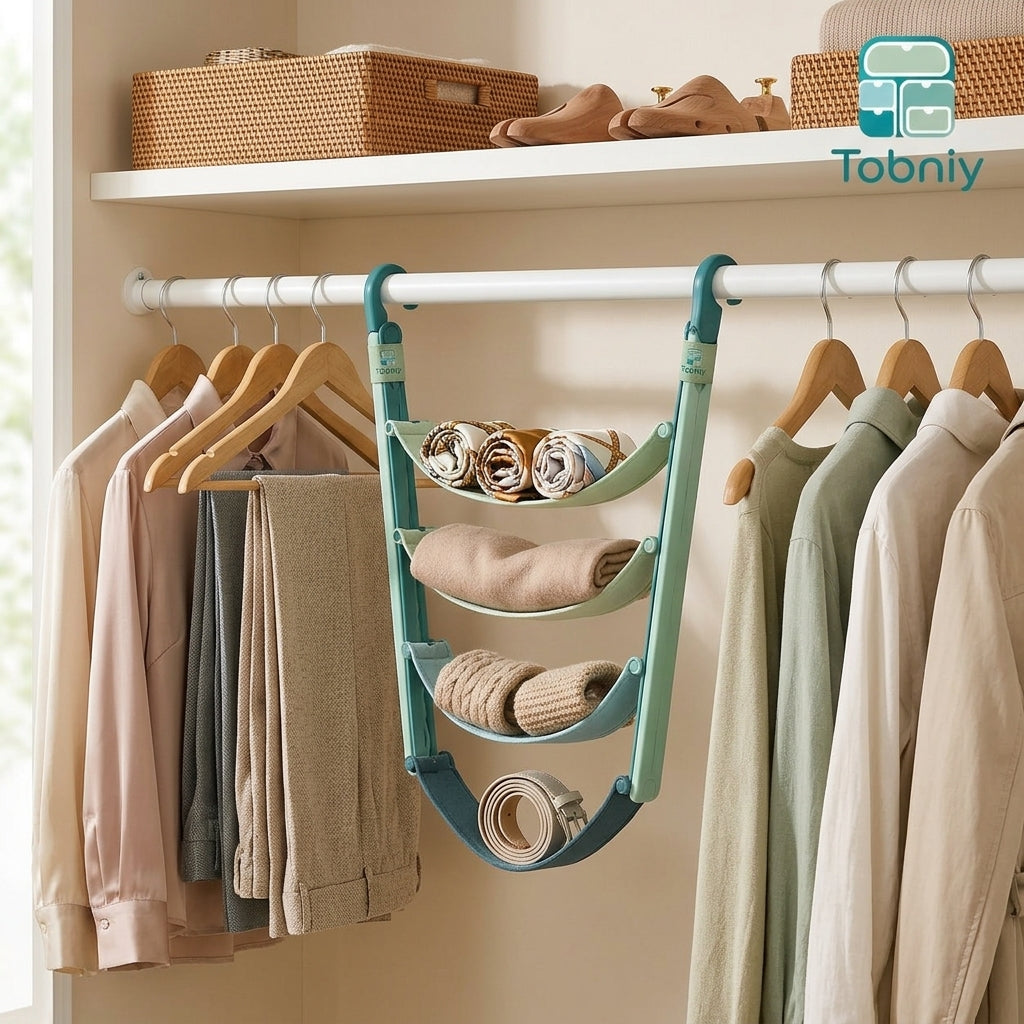 Tobniy™ LoopBridge Multi-Level Hanging Organizer