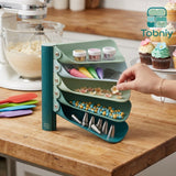 Tobniy™ TierFlow Vertical Kitchen Organizer