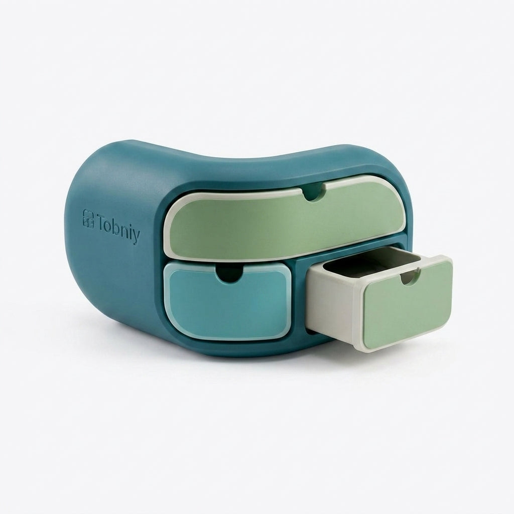 Tobniy™ BedsideLoop Compact Clip Organizer