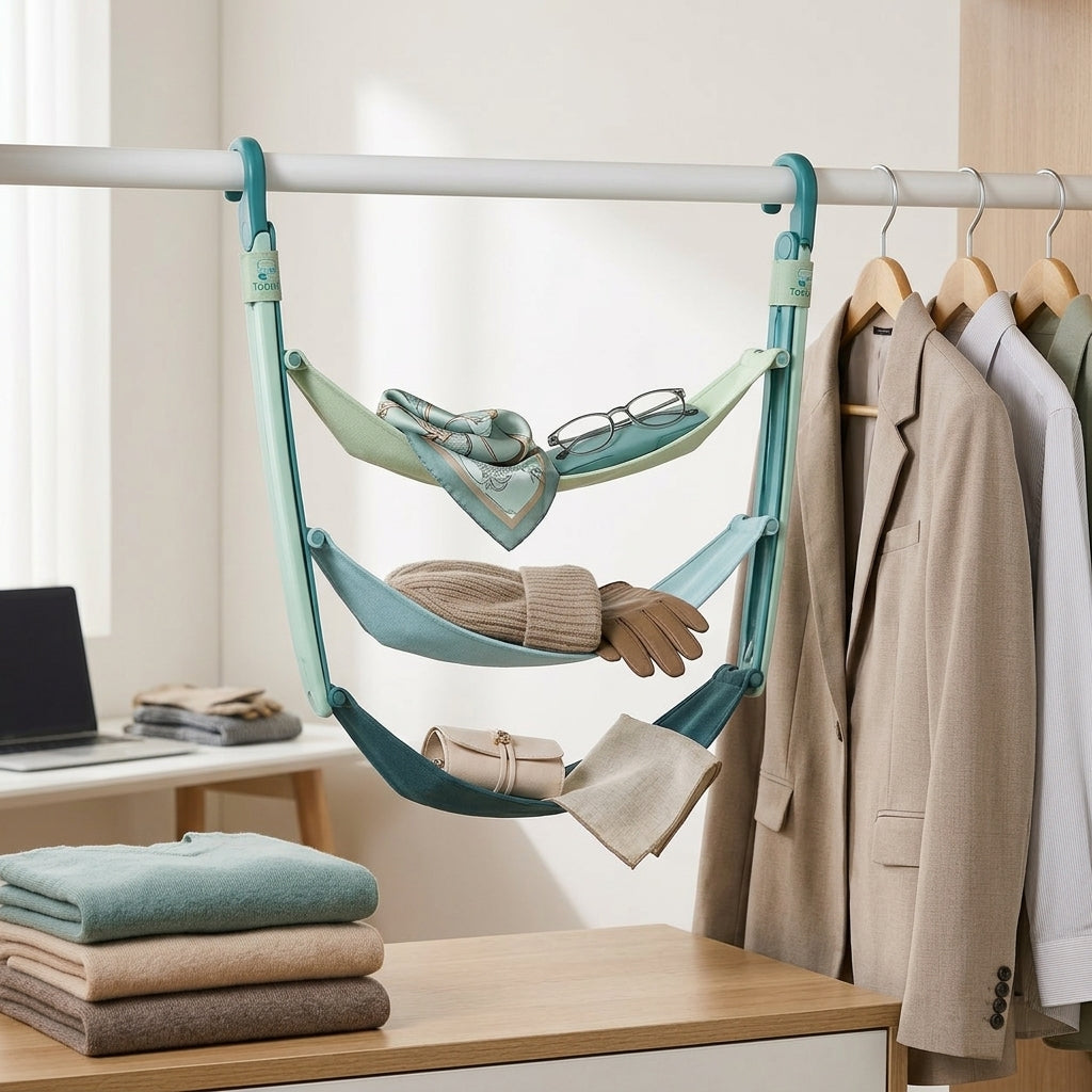 Tobniy™ LoopBridge Multi-Level Hanging Organizer