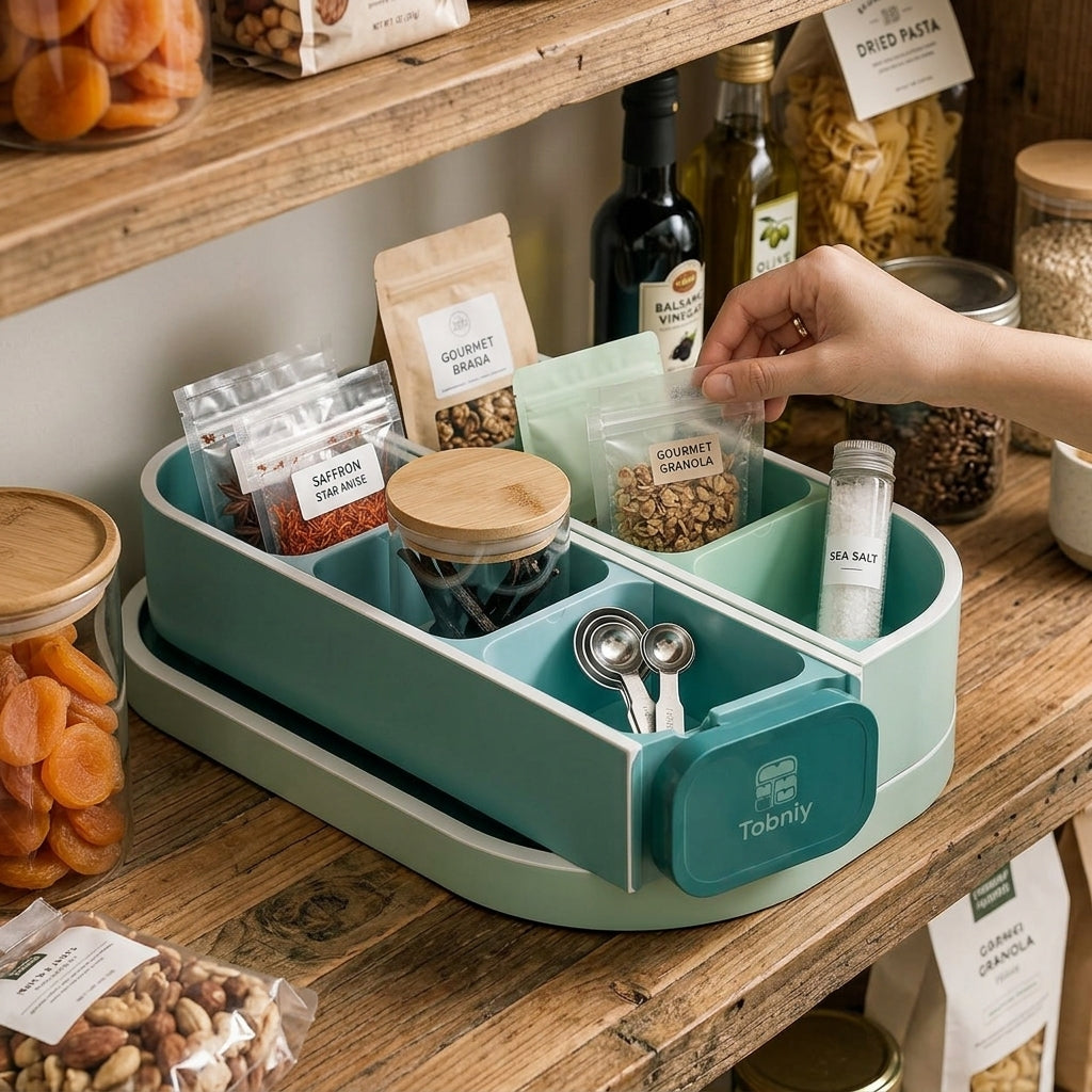 Tobniy™ PocketNest Modular Counter Caddy